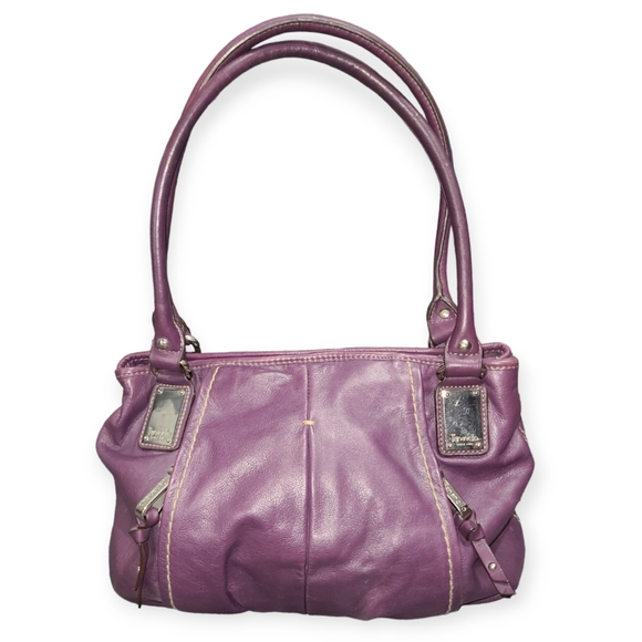 Tignanello Handbags - Tignanello Purple Shoulderbag Hobo Bag